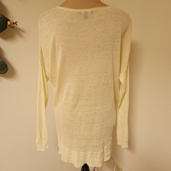 Eileen Fisher Yellow Sweater - Picture 4 of 4